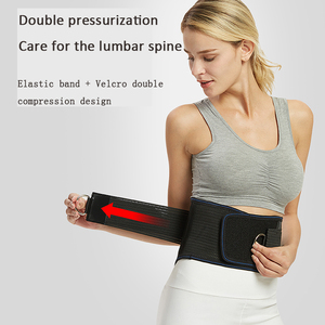 D-ring thoáng khí y tế eo hỗ trợ bảo vệ người già thấp hơn trở lại Hỗ trợ có thể điều chỉnh thắt lưng vành đai trở lại cú đúp với miếng đệm - Product Image 6