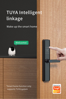 Système de chambre intelligent haute sécurité avec serrure de porte sans clé RFID, empreinte digitale, NFC, magnétique, pour portes en bois, hôtels, connectivité Wi-Fi