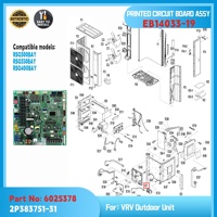 Carte de commande principale Daikin VRV EB14010-3 EB14033 EB14033-27, contrôleur de climatiseur PCB pour unité extérieure VRF, pièces de rechange CVC