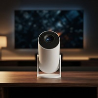Projecteur intelligent Android 11 HY300 Pro+ 4K avec prise en charge 1080P, portable, extérieur, Full HD pour l'éducation et les entreprises