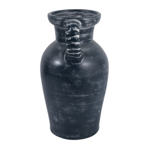 Vaso in terracotta con manici intrecciati, vaso per fiori di ispirazione vintage per soggiorno, camera da letto, decorazione da tavolo - Product Image 4