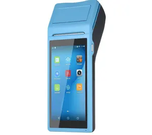 Portable 5.5 pouces Pos Terminal Machine Smart Android Pos Système Android 8.1 Paiement Pos Avec 58mm Imprimante Thermique Caisse Enregistreuse