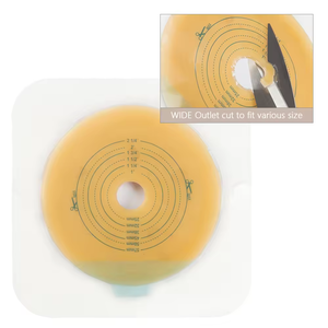 कार्बन अनुकूलित वाटरप्रूफ और त्वचा के अनुकूल प्रतिस्पर्धी मूल्य दो टुकड़ा ओस्टोमी बैग के लिए त्वचा बाधा फ्लैंज - Product Image 5