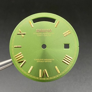 Índices de bastón romanos modificados de 31 mm para esfera de reloj, índices de bastón dorados no luminosos, piezas de reloj compatibles con movimiento 8285 - Product Image 4