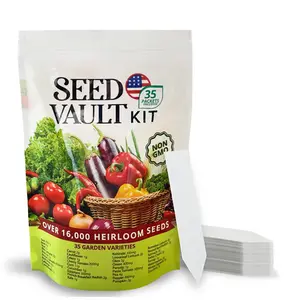 Vente en gros sacs d'emballage de sol en plastique à impression personnalisée pochette refermable pour engrais et semences agricoles