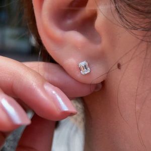Pendientes de Oro de 18K Xinfly, Pendientes de Oro Real Au750 con Diamantes Naturales, Joyería Fina para Mujer, para Bodas, Uso Diario, Regalo - Product Image 2