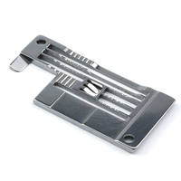 Plaque à aiguilles 257102B56/257102B64 pour machine à coudre industrielle Interlock Flatlock Pegasus W664/WT664 - Accessoire