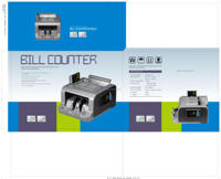 Compteur de billets de banque haute vitesse pour devises européennes et indiennes avec affichage LED, vitesse de comptage 1000 pièces/min, fonctions UV/MG/IR