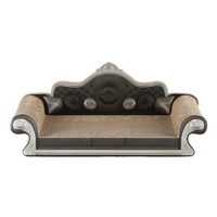 Griffoir pour chat en carton ondulé de style canapé, Chaise impériale grande taille, Fournitures pour animaux de compagnie, Griffoir intégré, Jouet pour chat