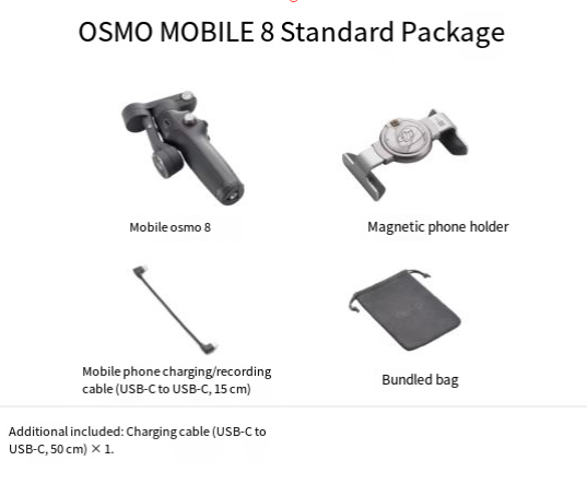Osmo mobile 8 standard pack