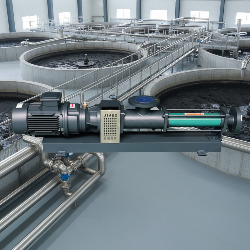 Sludge Screw Pump High Efficiency Self