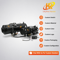 Calentador de Motor Diésel OkyRie WH-15B Pro, 12V 24V DC, Bajo Consumo de Combustible, Ayuda para Arranque en Frío de Vehículos en Invierno