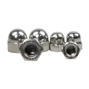 Hex Cap Nut DIN1587 Stainless Steel Cover Nut Galvanized Hex Domed Cap Nuts From China Factory