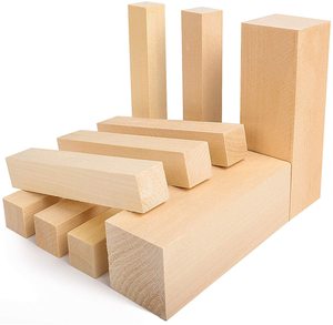 Inachevé En <span class=keywords><strong>Bois</strong></span> Tilleul <span class=keywords><strong>Sculpture</strong></span> Blocs Premium Doux <span class=keywords><strong>Bois</strong></span> Tailler <span class=keywords><strong>Kit</strong></span> adapté aux Enfants Adultes <span class=keywords><strong>Débutant</strong></span> à Expert BRICOLAGE - Product Image 1