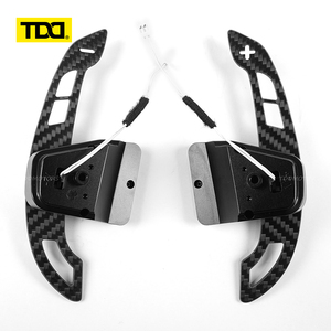 Levas de cambio magnéticas de fibra de carbono TDD para Volkswagen VW Golf MK8 GTI Golf R Polo, levas de cambio para volante - Product Image 1