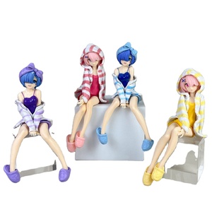 Figura de <span class=keywords><strong>Anime</strong></span> Ramrem de Diferentes Mundos, Modelo Decorativo de Chica Hermosa, Estilo <span class=keywords><strong>Anime</strong></span>, Diseño Personalizado - Product Image 3