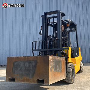 رافعة شوكية كهربائية عالية الجودة لجميع التضاريس بسعة 2 طن و2.5 طن و3 طن و4 طن، معتمدة بشهادات CE وISO، تعمل بالبطارية، متاحة للبيع - Product Image 2