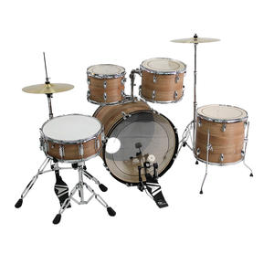 Juego de Batería Cromado OEM ODM al por Mayor - Kit Completo Económico con Platillos, Marca Personalizada Disponible - Product Image 1