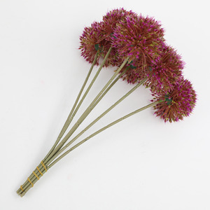Bundle of 6 Stems Artificial Allium Ball <b>Flower</b> Stems Realistic Dandelion Onion <b>Flower</b> for Home Wedding <b>Vase</b> Decor - Product Image 5