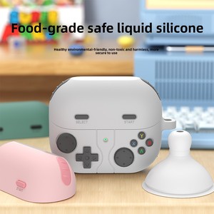 Étui de protection en silicone liquide antichoc souple pour écouteurs Samsung <span class=keywords><strong>Galaxy</strong></span> Buds3 <span class=keywords><strong>Pro</strong></span> FE – <span class=keywords><strong>Prix</strong></span> usine de gros - Product Image 3