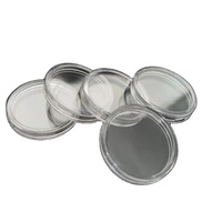 Boîte à badges 55 mm, support pour pièces d'argent, protecteur pour pièces d'or, capsules pour pièces de monnaie