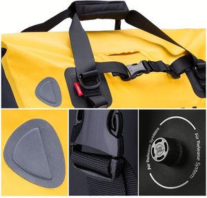 Nouveau sac <span class=keywords><strong>de</strong></span> sport imperméable en PVC <span class=keywords><strong>grande</strong></span> capacité <span class=keywords><strong>20</strong></span>-35L pour les voyages décontractés en plein air, la salle <span class=keywords><strong>de</strong></span> sport et le yoga - Product Image 2