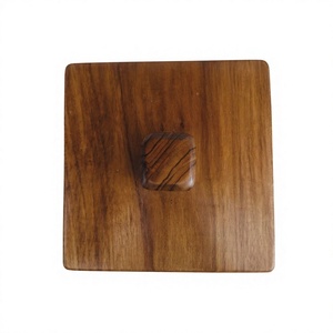 Tarro de Madera Natural con Tapa, Capacidad de 250 ml, Diseño Clásico, Recipiente de Almacenamiento Duradero para Especias, Café, Té y Azúcar de Cocina - Product Image 2