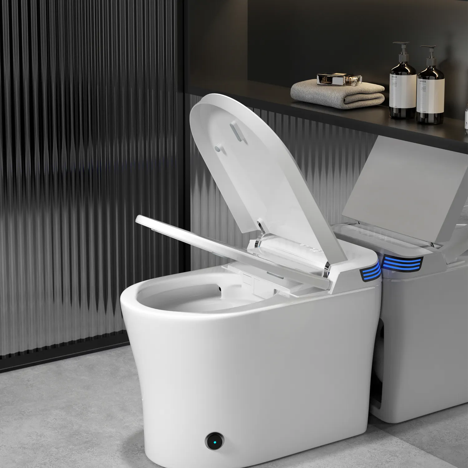 Tùy chỉnh hiện đại Hot Bán nhà máy chất lượng cao một mảnh thông minh nhà vệ sinh thông minh