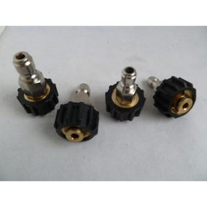Connecteur rapide ultra haute pression pour pistolet à eau de lave-auto 3/8 externe et 1/4, connecteur rapide dans le kit d'outils de lavage - Product Image 4