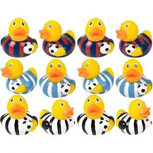 Juguete de Baño de Plástico para Niños, Pato Amarillo Pequeño de Goma Suave con Forma Personalizada, con Sonido y Rociador de Agua - Product Image 2