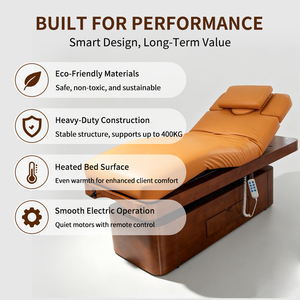 JUESHI Lit facial <span class=keywords><strong>de</strong></span> beauté haut <span class=keywords><strong>de</strong></span> gamme Mobilier <span class=keywords><strong>de</strong></span> salon <span class=keywords><strong>Table</strong></span> <span class=keywords><strong>de</strong></span> lit <span class=keywords><strong>de</strong></span> <span class=keywords><strong>massage</strong></span> <span class=keywords><strong>de</strong></span> beauté cosmétique professionnelle à base <span class=keywords><strong>de</strong></span> bois pour salon <span class=keywords><strong>de</strong></span> beauté - Product Image 2