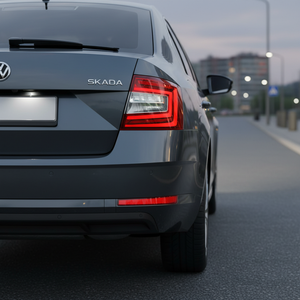 Réflecteur de pare-chocs arrière gauche SKODA Octavia 2017 5E5945105A Origine Allemagne HR - Product Image 3