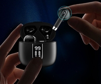 Earbud Nirkabel TWS dengan Kualitas Panggilan Jernih, Daya Tahan Baterai, Pengiriman Gratis, Desain Ergonomis untuk Penggunaan Sehari-hari
