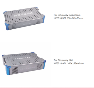 Contenedores de esterilización de instrumentos quirúrgicos de acero inoxidable de envío rápido de alta calidad de aluminio - Product Image 6