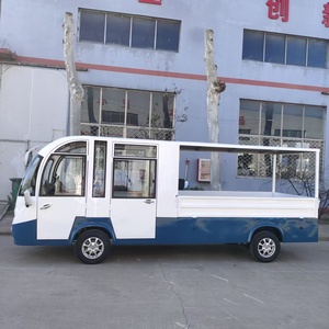 Voiture électrique de tourisme vintage HKBG avec compartiment de chargement, batterie au plomb-acide, plus de 8 places, autonomie de 50 à 70 km - Product Image 3