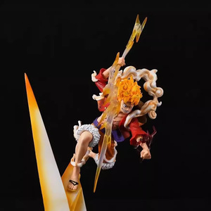 Statue de collection Gear 5 <span class=keywords><strong>Nika</strong></span>, 1 pièce, Luffy 50 cm, figurine lumineuse pour les fans hardcore, unisexe, à partir de 5 ans, vitrine de collection - Product Image 6