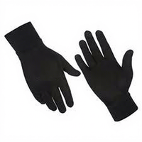 Gants longs en soie noire pour femmes musulmanes avec propriétés hydratantes et de protection solaire pour le soir, le sommeil, les occasions décontractées, l'extérieur et toutes les saisons