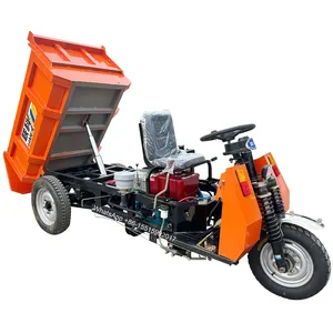 LK135D Tricycle hydraulique à contrôle de qualité strict, camion à benne basculante pour véhicules diesel à 3 roues pour l'agriculture de construction