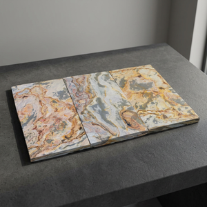 Panneau de revêtement mural en ardoise minimaliste, surface polie, dalle épaisse, durable, application intérieure, léger, imperméable - Product Image 2