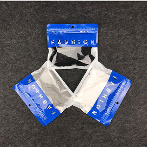 Impresión personalizada Ziplock ropa sujetador ropa embalaje transparente camiseta traje de baño ropa interior esmerilado bolsa de plástico - Product Image 4