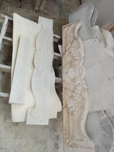 Caminetto bianco puro misura misura su misura naturale intaglio marmo bianco cornice <span class=keywords><strong>camino</strong></span> - Product Image 5