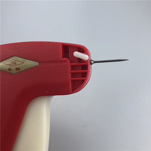 Sheng Nan Tagging Gun 4.3Cm Needle Red Plastic Handheld For Clothing Labeling - Product Image 3