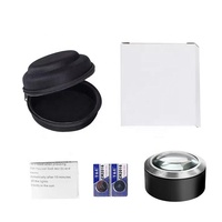 Wholesale Luxury High Clarity 70mm Convex Lens 5X Jewelry Cylindrical Magnifier for Coin Collectors