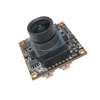 Cámara IP Imx307 1080P AHD TVI CVI CVBS Salida CCTV Red 2MP UTC Módulo de cámara coaxial Starlight Color Visión nocturna