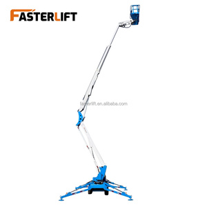 Plateforme élévatrice araignée articulée sur chenilles tout-terrain, certifiée ISO CE, prix usine - Product Image 4