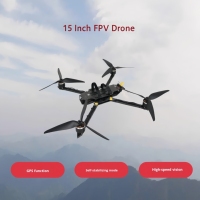 Nouveau modèle 2025 Drone FPV 15 pouces avec caméra télécommandée Haute Définition 720P Transmission sur plus de 10 km Autonomie de vol de 31 à 40 minutes