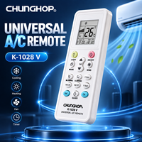 Télécommande universelle multifonction pour climatiseur CHUNGHOP K-1028V avec écran LCD, minuterie et contrôle du chauffage/climatisation