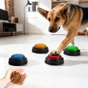 Nouveau jouet interactif pour chien tendance, boîte à sons parlante pour animaux de compagnie, jouet d'entraînement, enregistrement vocal intelligent personnalisé pour animaux de compagnie, bouton d'entraînement - Product Image 4