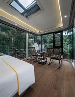 Casa Prefabricada Ecológica Tipo Cápsula Espacial en Oferta, con Baño y Dormitorios, para Glamping, Hotel, Fácil Instalación, Villa para Exteriores y Parques
