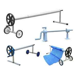 <span class=keywords><strong>Enrouleur</strong></span> de bâche de <span class=keywords><strong>piscine</strong></span> à commande manuelle facile, chariot mobile pour bâche solaire à bulles, pour <span class=keywords><strong>piscine</strong></span> enterrée - Product Image 1